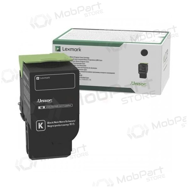 Cartucho de tóner Lexmark 78C2XK0, negro