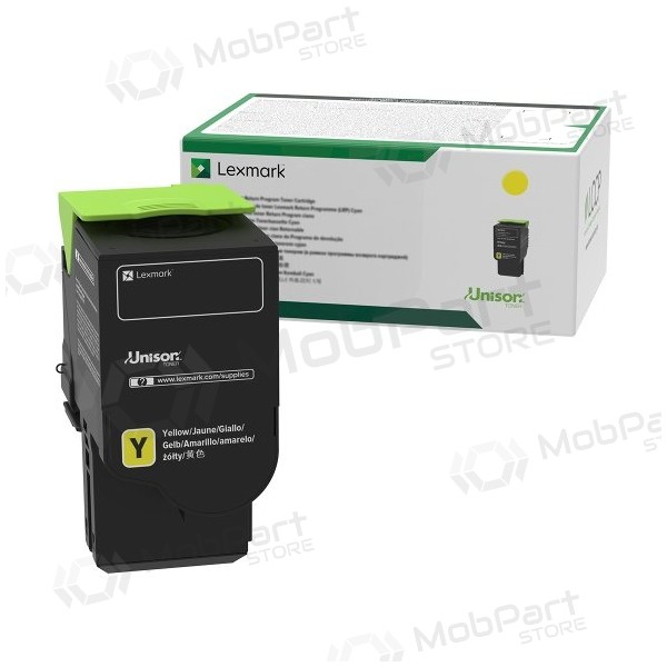 Cartucho Lexmark 78C2XY0 para impresoras láser, amarillo (5000 páginas)