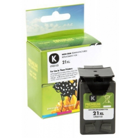 Cartucho no original Static Control HP 21XL (C9351CE), negro para impresoras de inyección de tinta, 475 páginas