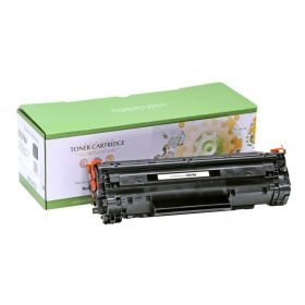 Cartucho de tóner compatible Static Control negro HP CE278A / CRG728 para impresoras láser, 2100 páginas.