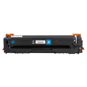 Cartucho de tóner compatible Static Control HP No.203A (CF541A)/Canon CRG-054C con chip nuevo, cian, para impresoras láser, 1400 páginas.