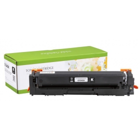 Cartucho compatible Static Control HP No.203X (CF540X)/Canon CRG-054HK, negro, con nuevo chip, para impresoras láser, 3200 páginas.
