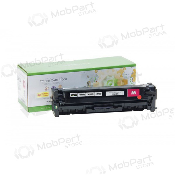 Cartucho compatible Static Control HP 305A (CE413A) magenta para impresoras láser, 2600 páginas.