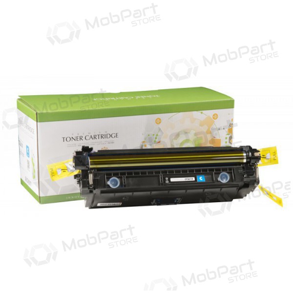 Cartucho compatible Static Control HP 508X CF361X/CRG040H, cian, para impresoras láser, 9500 páginas.