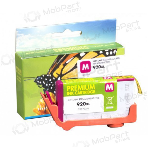 Cartucho compatible Static Control HP 920XL CD973AE, magenta, para impresoras de inyección de tinta, 700 páginas.