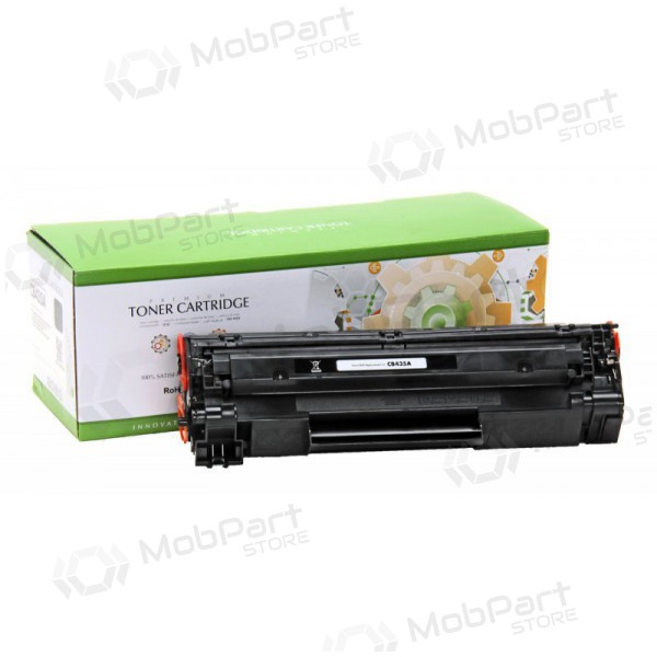 Cartucho compatible Static Control para HP CB435A/ CB436A/ CE285A / Canon CRG 725, universal, negro para impresoras láser, 1500 páginas.