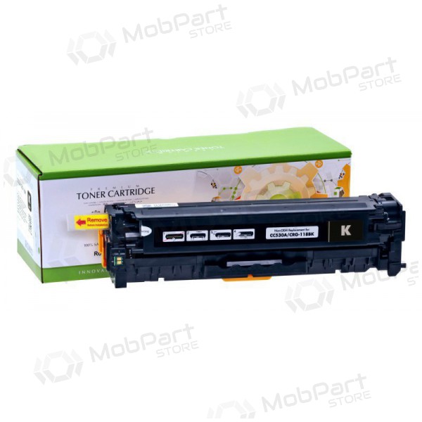Cartucho de tóner compatible Static Control HP CC530A IP Safe, negro, para impresoras láser, 3500 páginas.