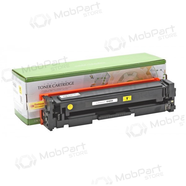 Cartucho compatible Static Control HP CF402X / Canon CRG 045H, amarillo, para impresoras láser, 2300 págs.