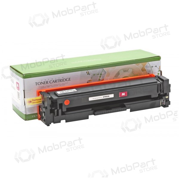 Cartucho compatible Static Control HP CF403X / Canon CRG 045H, magenta, para impresoras láser, 2300 páginas.
