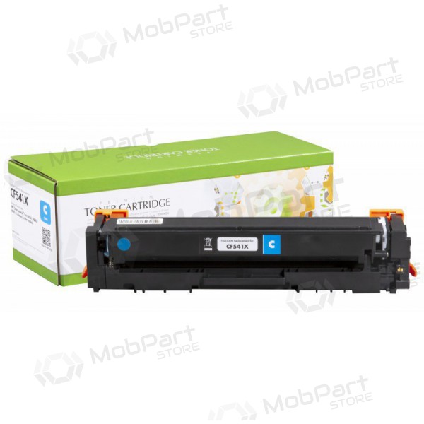 Cartucho compatible Static Control HP No.203X (CF541X) / Canon CRG-054HC, con chip nuevo, cian, para impresoras láser, 2500 páginas.