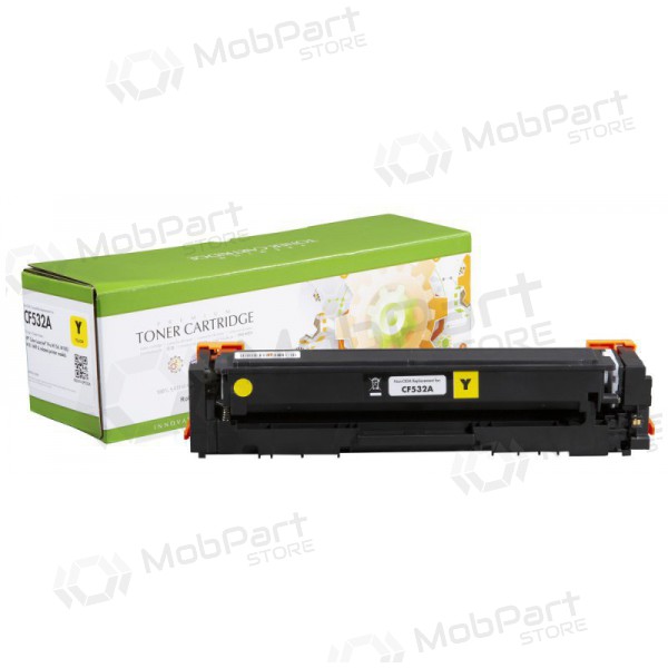Cartucho compatible amarillo HP No.205A (CF532A) con chip nuevo Static Control para impresoras láser
