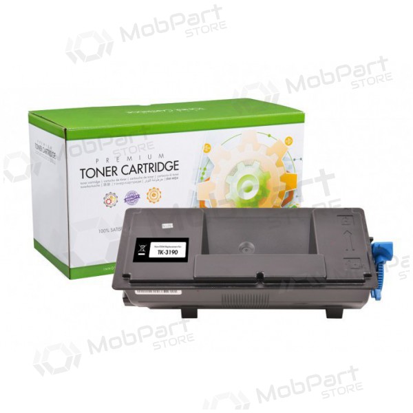 Cartucho de tóner compatible Static Control Kyocera TK-3190, negro, para impresoras láser, 25000 páginas.