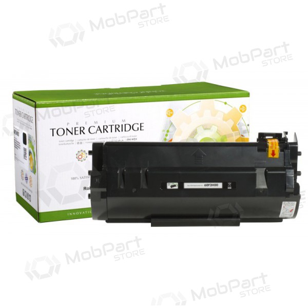 Cartucho compatible Static Control Lexmark 602H, (60F2H00), negro para impresoras láser, 10000 páginas.