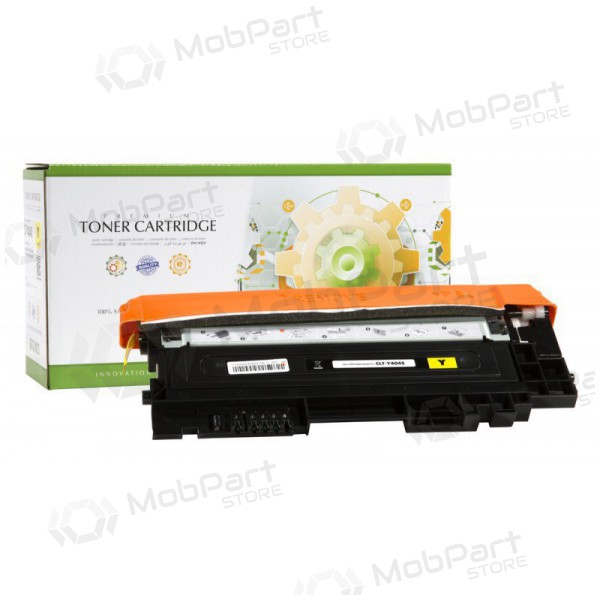 Cartucho compatible Static Control Samsung CLT-Y404S/ELS (SU444A), amarillo, para impresoras láser, 1000 páginas.