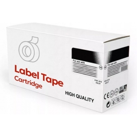 Other Brand cinta de etiquetas negra sobre amarilla 62 mm, compatible con Brother DK-22606 (DK22606)