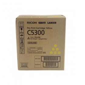 Ricoh C5300 (828602), cartucho amarillo para impresoras láser, 26000 páginas.