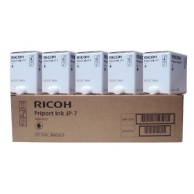Cartucho de tinta Ricoh JP-7 (817219) (5 unidades por caja), Negro