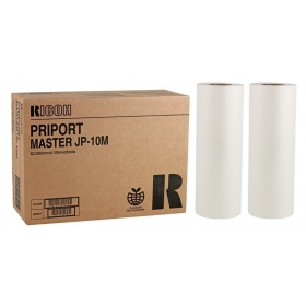 Ricoh Priport Master JP-10M (893027) (2 ROLLS/pack) Suministros para duplicadora digital de 280x125mm