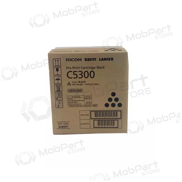 Ricoh C5300 (828601), negro cartucho para impresoras láser, 31000 paginas.
