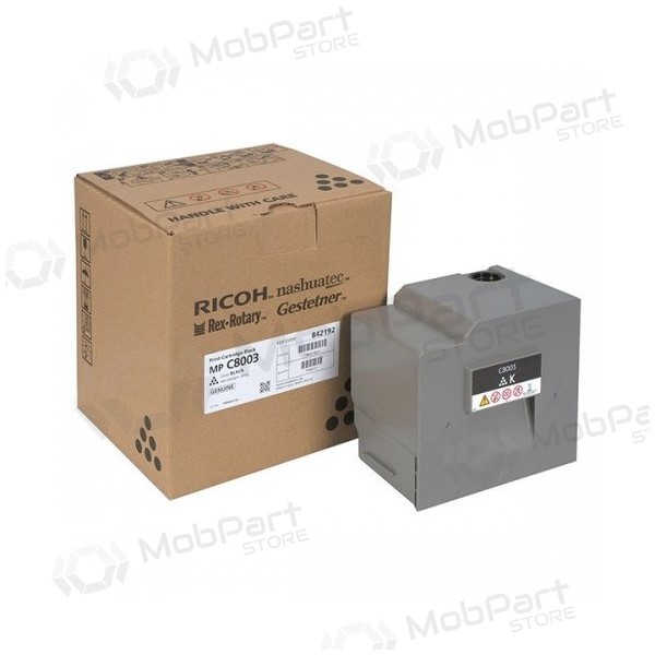 Cartucho láser Ricoh MP C8003 (842192), negro (SPEC)