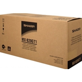Cartucho de tóner láser Sharp MX-B20GT1 (MXB20GT1), negro