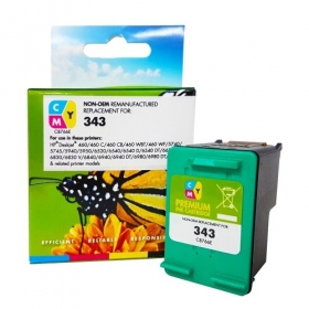 Cartucho de tinta Static Control CMY, compatible con HP 343 Tricolor (C8766EE) 330 páginas