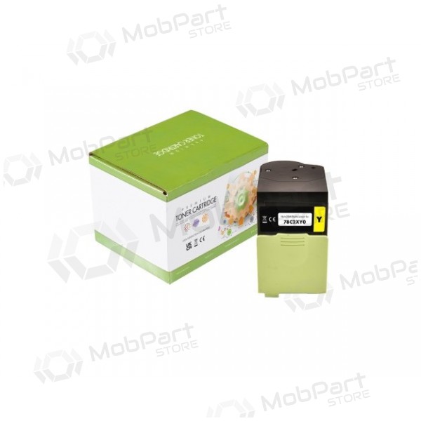 Cartucho de tóner Static Control amarillo, compatible con Lexmark 78C2XY0