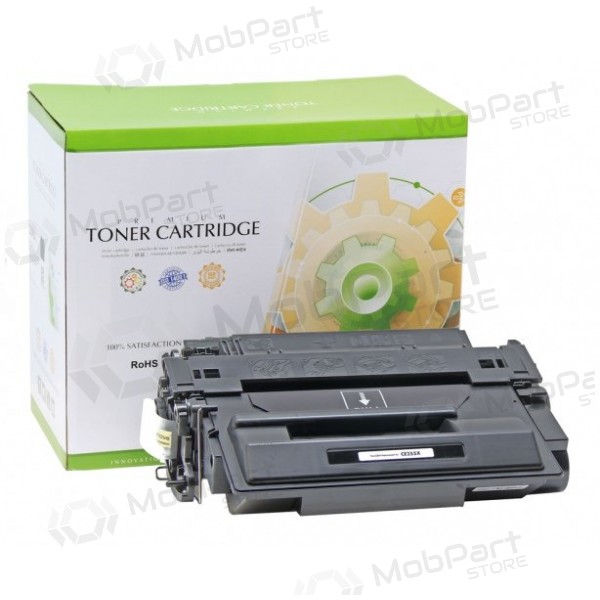 Cartucho de tóner láser Static Control negro, compatible con HP 55X (CE255X)
