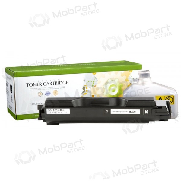 Cartucho de tóner láser Static Control negro, compatible con Kyocera TK-590K