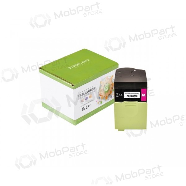 Cartucho de tóner láser Static Control magenta, compatible con Lexmark 78C2XM0