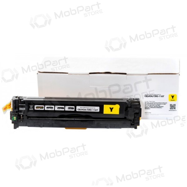 Cartucho de tóner láser universal Static Control amarillo, compatible con HP CB542A/CE322A/CF212A/CRG716