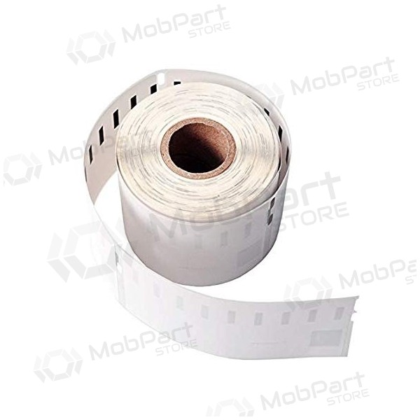 TopJet rollo de etiquetas negro sobre blanco, 54x101mm, 220 pegatinas, compatible con Dymo 99014 (S0722430)