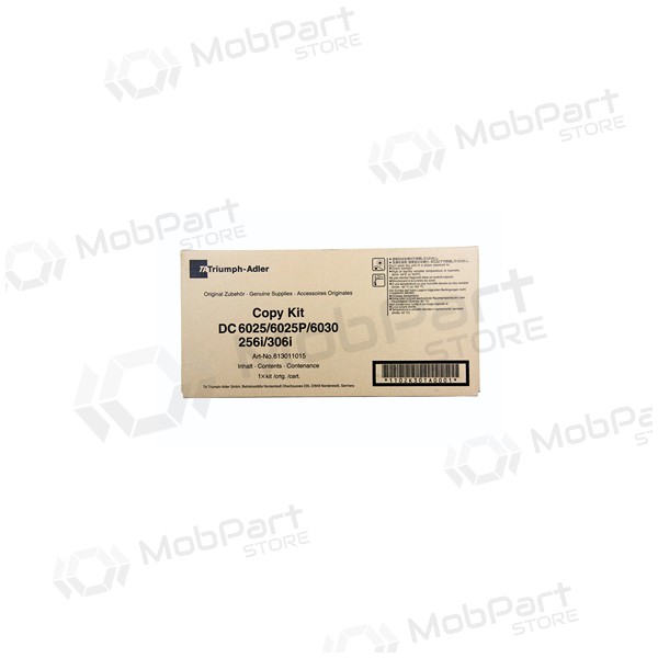Triumph Adler Copy Kit DC 6025/ Utax CD 5025 (613011015/ 613011010), cartucho negro para impresoras láser, 15000 páginas.