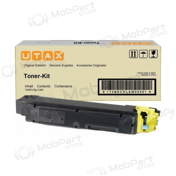 Triumph Adler Kit PK-5011Y/ Utax PK5011Y (1T02NRAUT0/ 1T02NRATA0), amarillo cartucho para impresoras láser