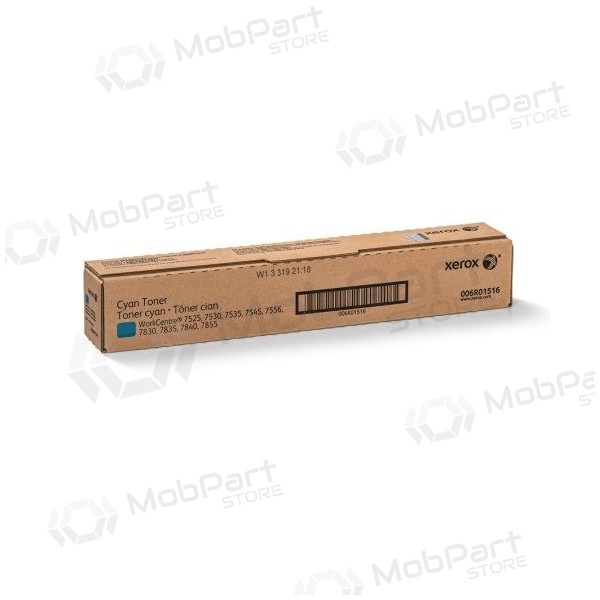 Xerox WorkCentre 7525, 7530, 7535, 7545, 7556 (006R01516) Cartucho de tóner, Cian